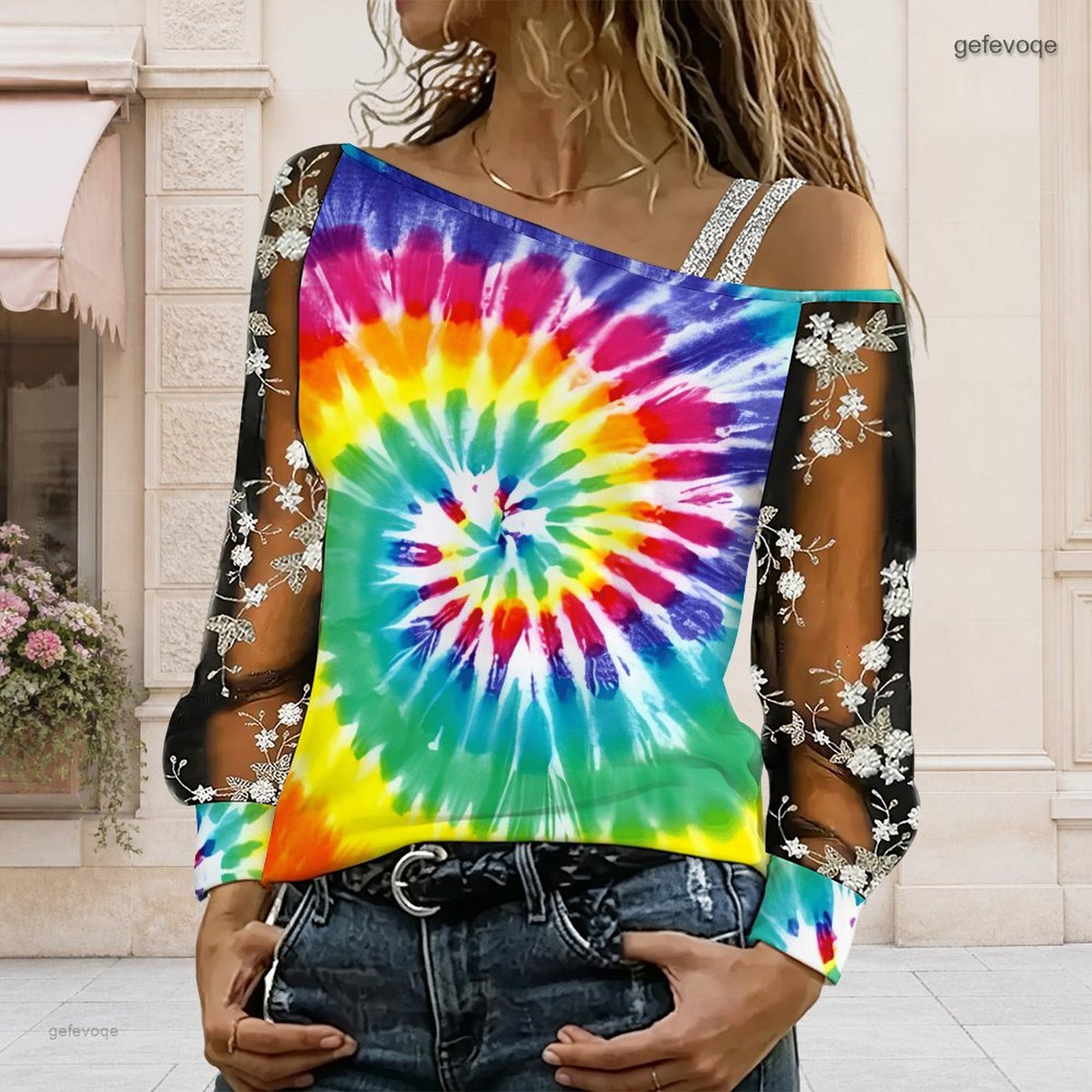 Blouse Off Shoulder - Women Off Shoulder Blouse Asymmetric One