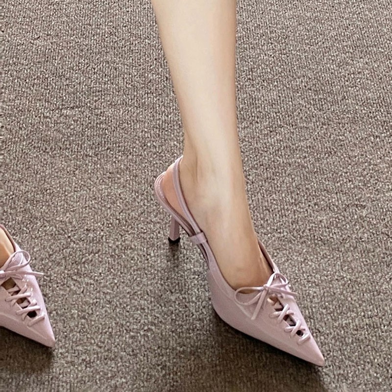 European-style Pointed-toe, Sl - Sandal Strappy Heeled recension och pris