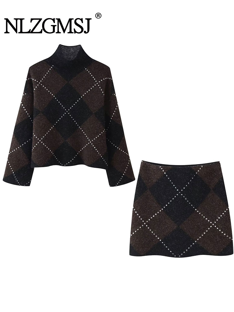 NLZGMSJ Women Knitted Sets 202 - Crop Top Crochet recension och pris